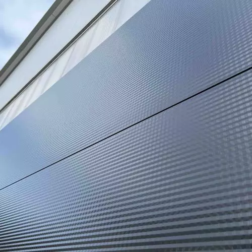 Paneltech and Carbon profiling - new aesthetics in the design of modern facades