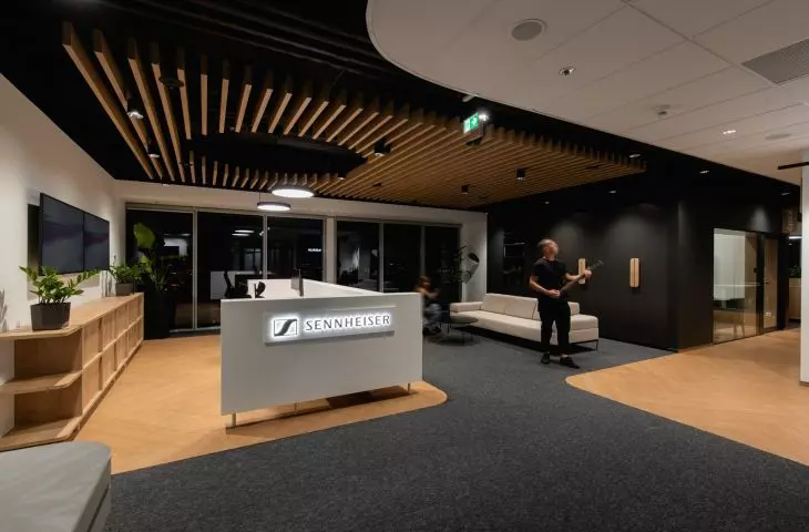 Symfonia Designu - nowa przestrzeń biurowa Sennheiser w Poznaniu