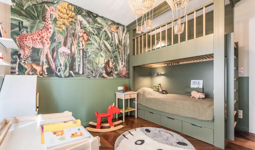 Children's room designed by Barbara Steciak