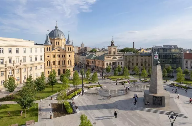 Rewitalizacja Placu Wolności w Łodzi – spełnione marzenie projektanta przestrzeni publicznych.