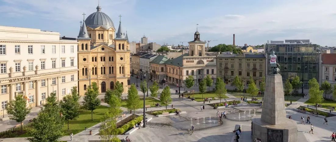 Revitalization of Liberty Square in Lodz - a public space designer's dream come true.