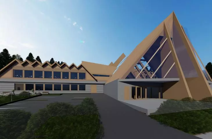 Space of understanding: School and Education Center in Gliczarow Dolny