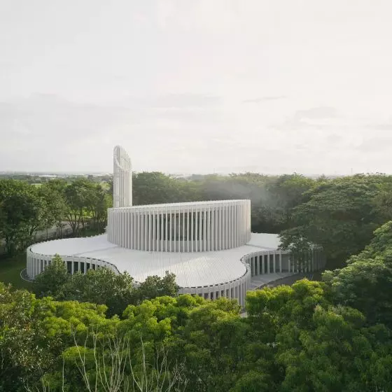 Sanktuarium de La Salle zdobyło nagrodę A+ Award 2023 w kategorii Budynków Sakralnych i Miejsc Pamięci