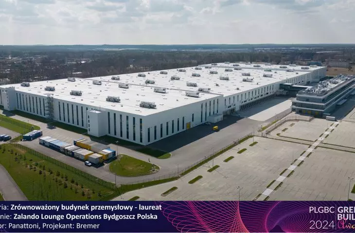 Nagroda w kategorii Zrównoważony budynek przemysłowy