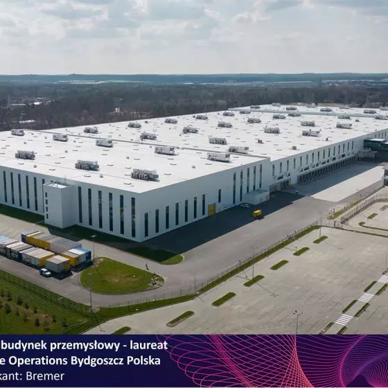 Nagroda w kategorii Zrównoważony budynek przemysłowy