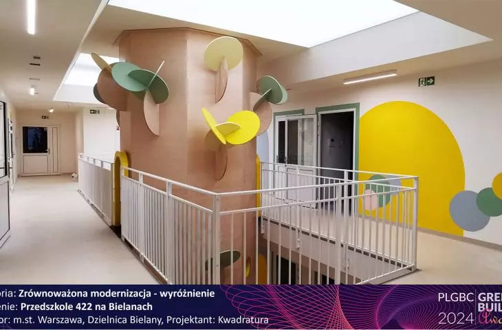 Wyróżnienie w kategorii Zrównoważona modernizacja