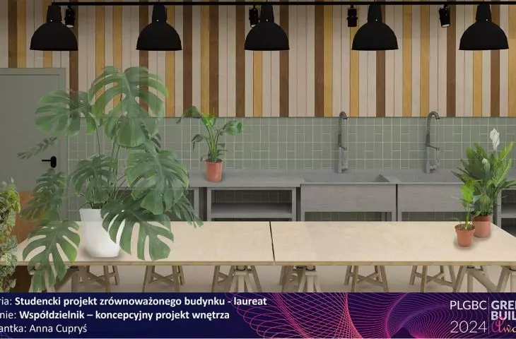 Nagroda w kategorii Studencki projekt zrównoważonego budynku