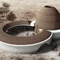 Projekt kościoła w Rwandzie