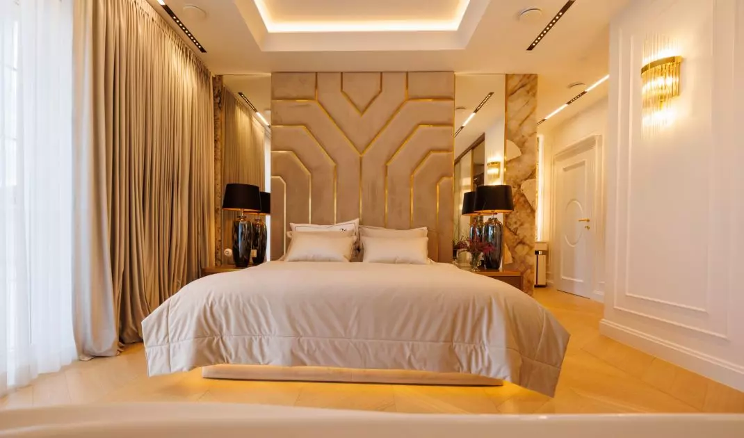Master bedroom in New York style