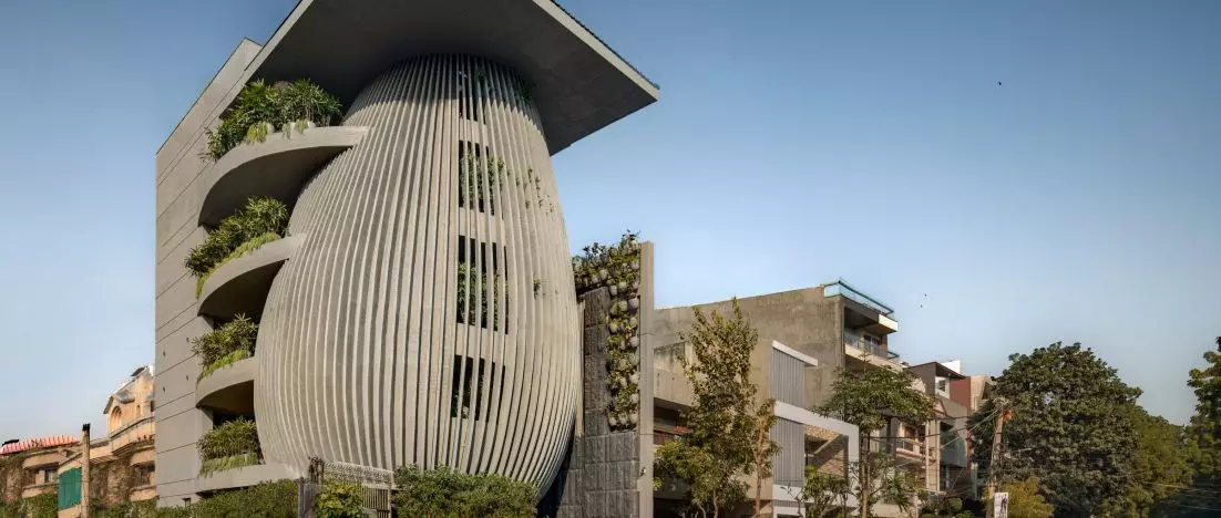 Atrey Design Studio's fractal architecture—an office building as a digitized idea of a tree