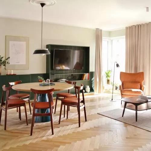 Kolorowy apartament na wynajem od PB/STUDIO