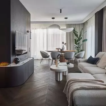 Nagrodzony apartament projektu Deer Design