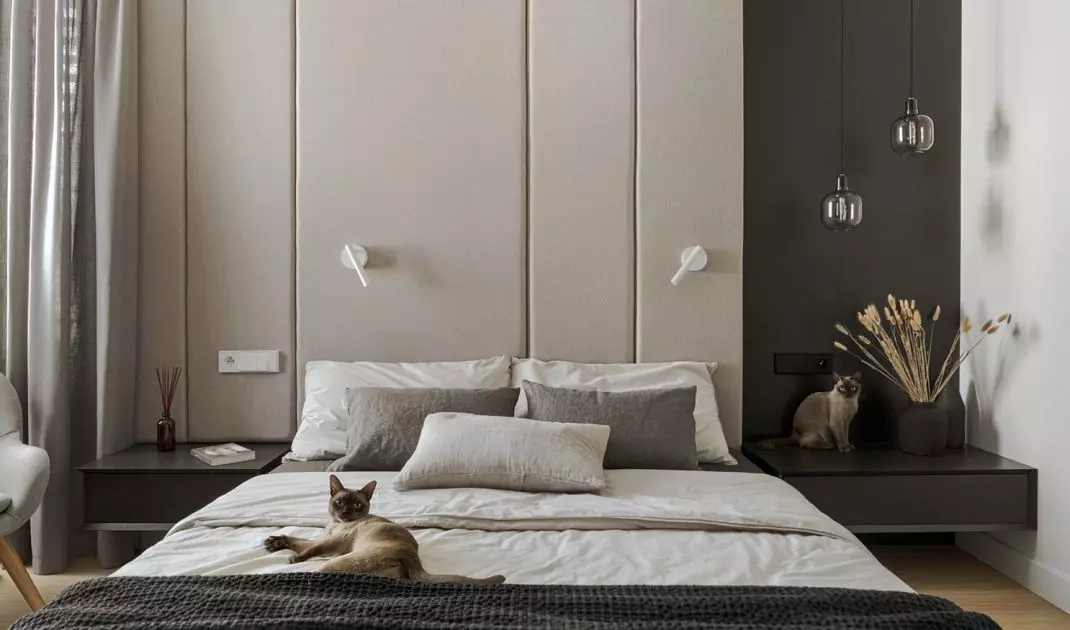 Women's bedroom designed by Tilla Architects