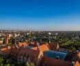 A bird's eye view of the Gdansk University of Technology campus