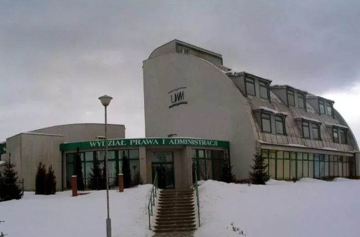 Budynek Wydziału Prawa i Administracji Uniwersytetu Warmińsko-Mazurskiego w Olsztynie