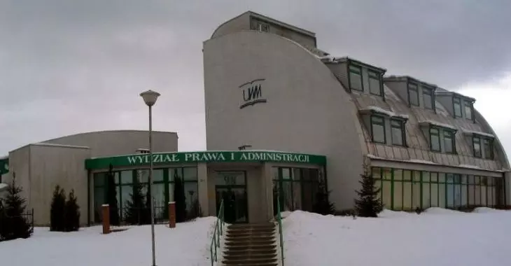 Budynek Wydziału Prawa i Administracji Uniwersytetu Warmińsko-Mazurskiego w Olsztynie