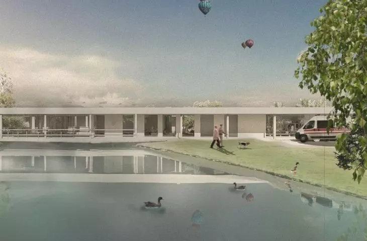 Bridge between two worlds. Hospice of the future with international distinction