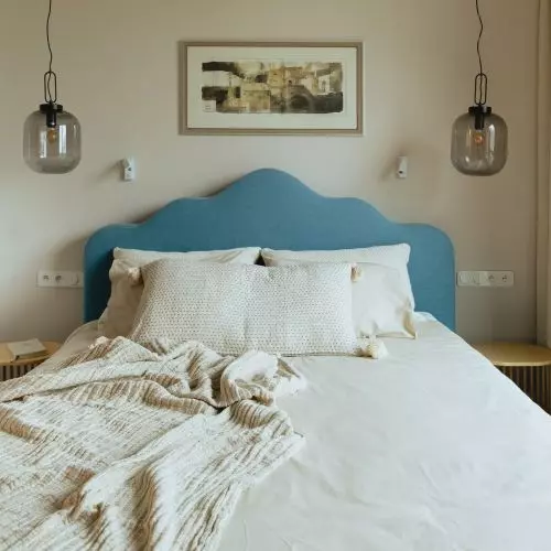 Sypialnia gościnna w stylu toskańskim. Propozycja od Kanon Design