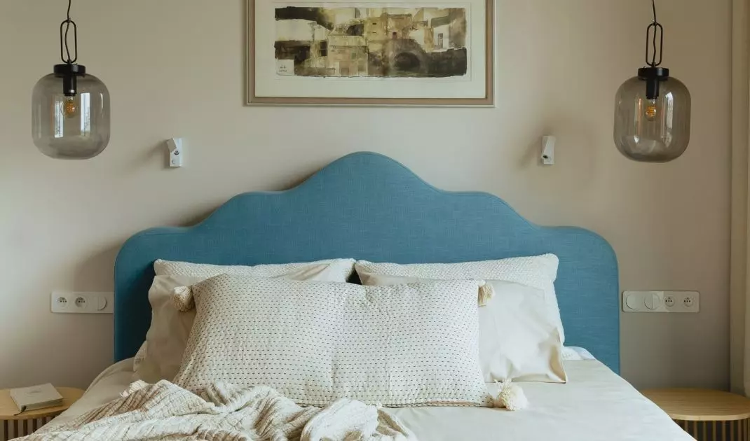 Guest bedroom designed by Magdalena Krupczak and Karolina Strojecka-Kwapisz