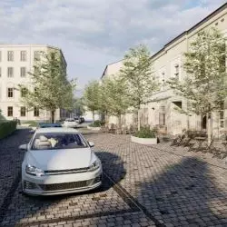 Przebudowa ulicy Dolnych Młynów w Krakowie