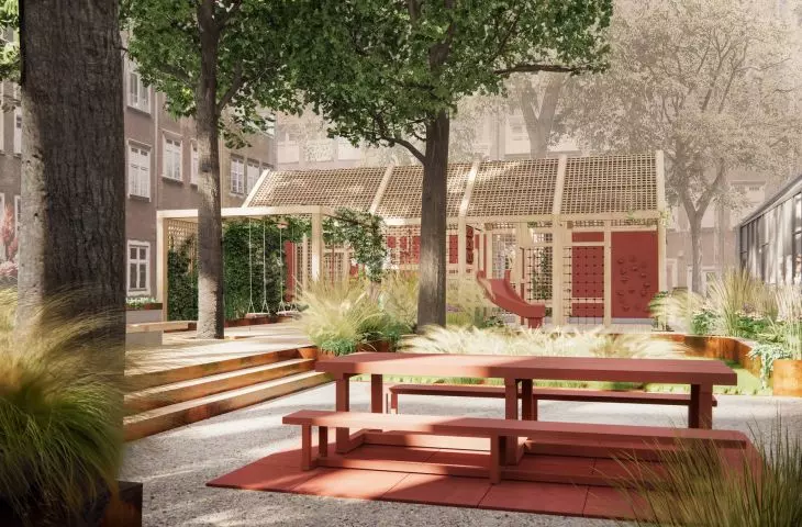 Nobody's Interiors. Revitalizing the courtyards of Gdansk