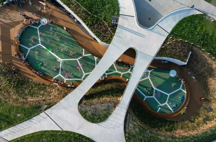Unusual playground in Tychy - how do children play in Jaworek Park?