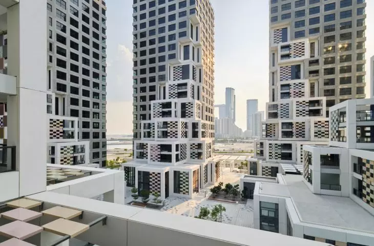 „Rozpikselowane” osiedle: MVRDV redefiniuje architekturę mieszkaniową w Abu Zabi