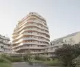 Apartamentowiec Arborescence w Angers, we Francji.