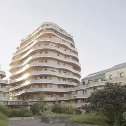 Apartamentowiec Arborescence w Angers, we Francji.