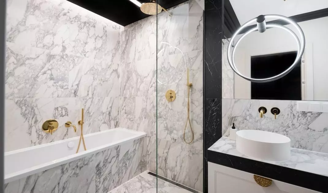 Bathroom designed by Samanta Michalewicz