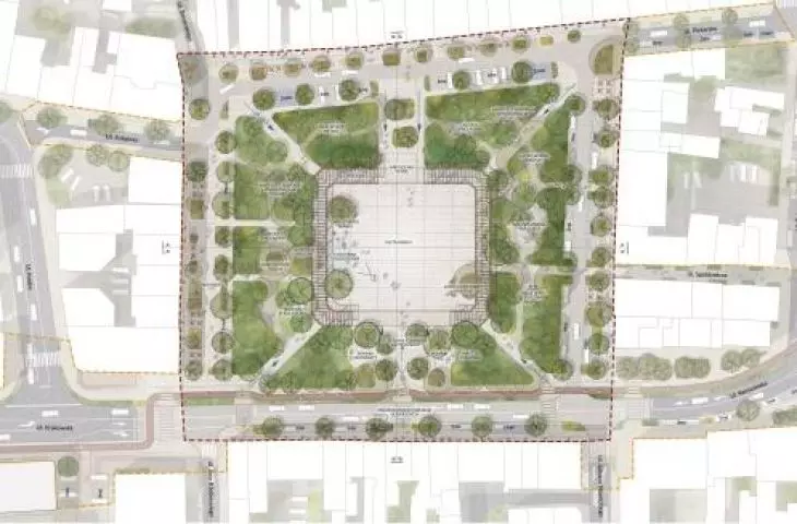 Konkurs architektoniczno-urbanistyczny, jednoetapowy, ograniczony, realizacyjny na koncepcję przebudowy Rynku Miejskiego w Dębicy