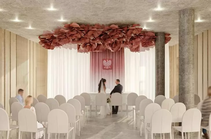 USC's marriage with fashion-inspired ASP. Synergy of state formality with artistic expression