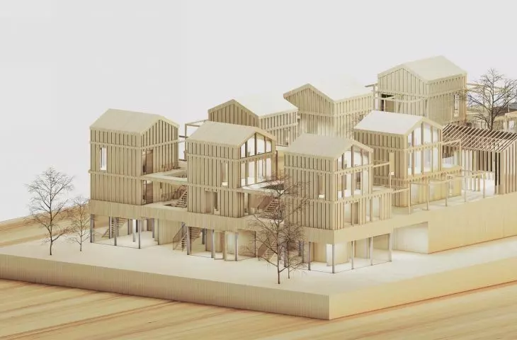 Oliwia Jagła – „9-square grid. Modelowy budynek socjalny zabudowy mieszkaniowej w Piekarach Śląskich”