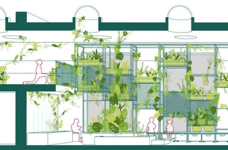 Little botanist's zone - design concept by Atelier Starzak Strebicki