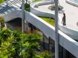 Soaring bird: an oasis of greenery and art in Vietnam from Ho Khue Architects