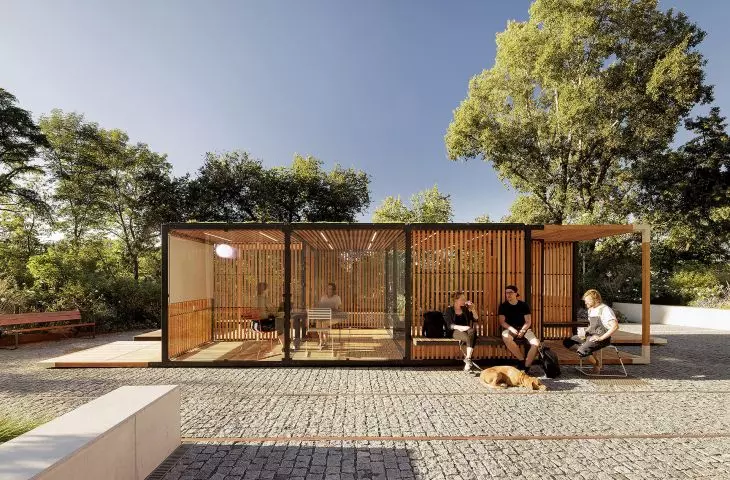 Egoe garden-inspired urban furniture - durability and ergonomics