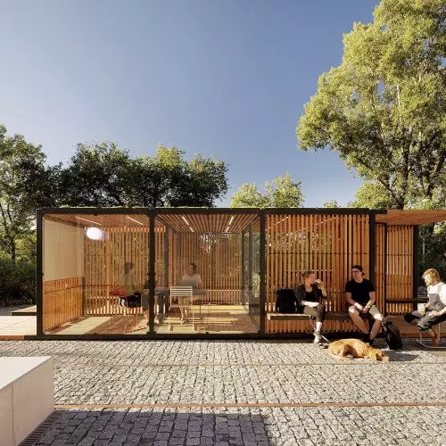 Egoe garden-inspired urban furniture - durability and ergonomics
