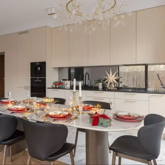 Świąteczne wnętrze od studia Decoroom