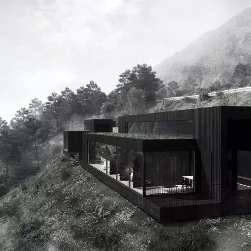Norweska tradycja w nowej odsłonie? Górskie chaty projektu studia INAINN ARCHITECTS
