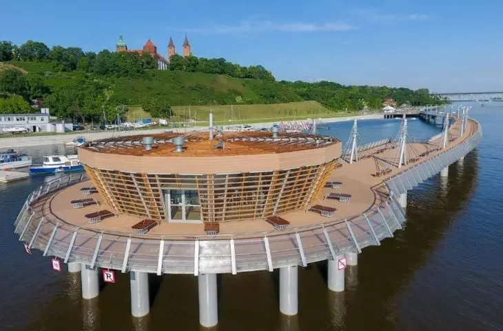 Use of composite decking systems in public facilities