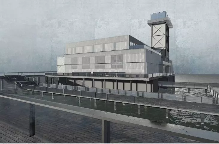 From ruins to educational Wave and Wind Center