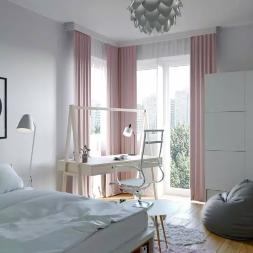 How to design a room for a teenage girl? Simple Interior in a child's world