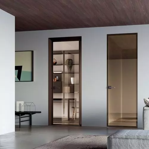Elegance in a modern way - Eclisse aluminum and glass doors