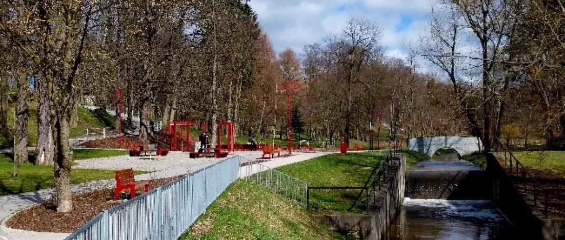 Wyróżnienie w kategorii Nowo wykreowana przestrzeń publiczna w zieleni