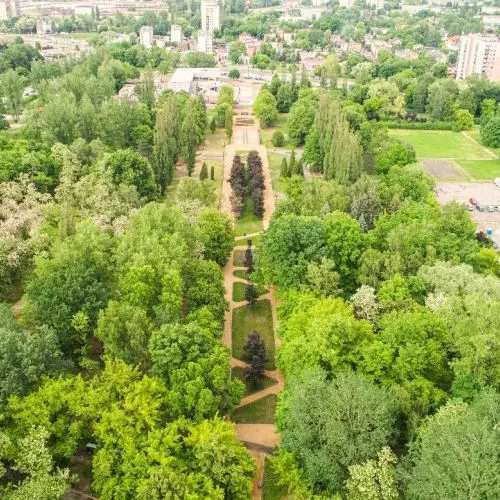 Wyróżnienie w kategorii Nowo wykreowana przestrzeń publiczna w zieleni