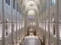 Sklepienie nawy katedry Notre-Dame zostało oświetlone przez Patricka Rimoux we współpracy z Zumtobel i Thorn