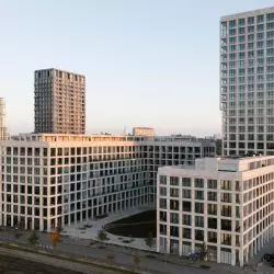 Kompleks mieszkaniowy Scheldehof w Nieuw Zuid, w Antwerpii