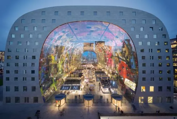 A market hall you can live in? A project-hybrid in Rotterdam from MVRDV