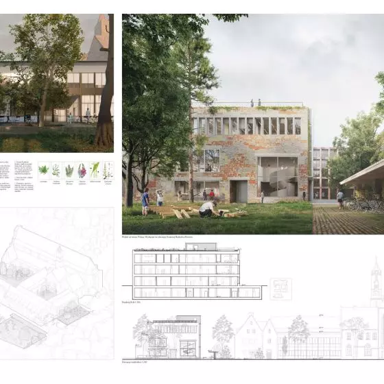 I Nagroda, proj.: TŁO Michał Sikorski Architekt
