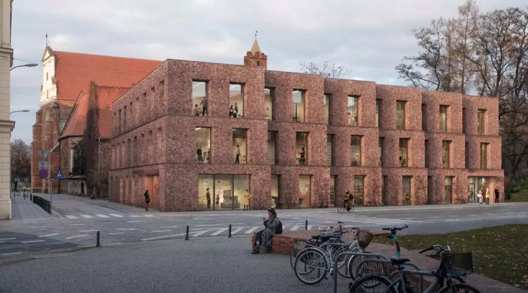 II Nagroda, proj.: ch+ architekci
